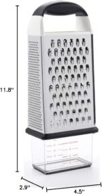 OXO Good Grips Box Grater Silver, 1 EA - Image 10
