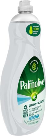 Palmolive Ultra Dishwashing Liquid Dish Soap, Pure + Clear Fragrance Free - 32.5 Fluid Ounce (Packaging may vary) - Image 10