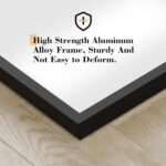 DUMOS Full Length Mirror 59"x16" Full Body Floor Mirror for Bedroom or Cloakroom, Can Stand Alone, Hang or Lean Against Wall, Tall Wall Mirror with Stand and Sleek Aluminum Alloy Thin Frame - Image 5