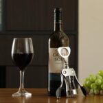 KORCCI Wine Opener, Heavy-Duty Zinc Alloy Wing Corkscrew, Premium Beer Bottle Opener, Multifunctional Wine Accessories with Ergonomic Handle and Sharp Screw, for Kitchen, Bar, Restaurant, Bartenders - Image 8