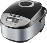 COMFEE' Rice Cooker 12 Cups Cooked/6 Cups Uncooked, Portable Non-Stick Rice Maker, Japanese Rice Cooker with Fuzzy Logic Technology, 24-Hour Timer Delay, 11 Presets, Steamer, Fast Rice Cooker, Grain Cooker, Black - Image 2