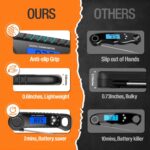 Meat Thermometer Digital, Instant Read Food Thermometer for Cooking Deep Fry BBQ Oven Grill Smoker Roast and Candy Thermometer, Camping & Kitchen Essentials, Gifts for Men Women - Image 6