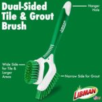 Libman Heavy Duty Scrub Brush Kit | Cleaning Brushes for Household Use | Tub Scrubber | Easy Grip Scrub Brush | Big Job Kitchen Brush | Dual Sided Tile & Grout Brush | 3 Different Brushes Included - Image 6