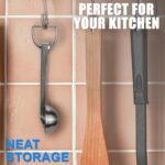 Measuring Spoons, Premium Heavy Duty 18/8 Stainless Steel Measuring Spoons Cups Set, Small Tablespoon with Metric and US Measurements, Set of 6 for Measuring Dry and Liquid Ingredients - Image 8