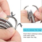 HULISEN Biscuit Cutter Set (5 Pieces/Set), Round Cookies Cutter with Handle, Professional Baking Dough Tools, Gift Package - Image 5