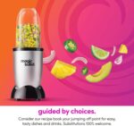 Magic Bullet Blender, Small, Silver, 11 Piece Set - Image 6