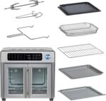 Emeril Lagasse Extra Large French Door Air Fryer Toaster Oven Combo, 24 Cooking Functions and Digital Controls, 7 Accessories Included, Stainless Steel Finish, 26QT Capacity - Image 6