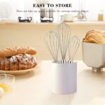 NileHome Stainless Steel Whisk Set 8" 10" 12" Kitchen Whisk Balloon Whisk Kitchen Wisk Wire Whisks for Cooking, Whisking, Blending, Beating, Stirring-3 Pack… - Image 7