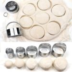 HULISEN Biscuit Cutter Set (5 Pieces/Set), Round Cookies Cutter with Handle, Professional Baking Dough Tools, Gift Package - Image 6