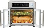 Emeril Lagasse Extra Large French Door Air Fryer Toaster Oven Combo, 24 Cooking Functions and Digital Controls, 7 Accessories Included, Stainless Steel Finish, 26QT Capacity - Image 9