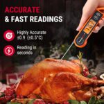 ThermoPro TP19H Digital Meat Thermometer for Cooking with Ambidextrous Backlit and Motion Sensing Kitchen Cooking Food Thermometer for BBQ Grill Smoker Oil Fry Candy Instant Read Thermometer - Image 7
