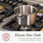 Made In Cookware - 2 Quart Saucepan with Lid - Stainless Clad 5 Ply Construction - Induction Compatible - Professional Cookware - Made in Italy - Image 5