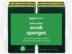Amazon Basics Cleaning Sponges, Multipurpose, Heavy Duty Scrub Sponges, Yellow/Green, 6-Pack - Image 2