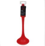 Chef Craft Premium Silicone Cooking Ladle, 11.25 inch, Red - Image 3