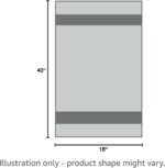 Madamelique Exclusive Hand Towels Set of 2-18 x 40 Inches - Decorative Bathroom Peshtemal Towel for Hand, Face, Hair, Yoga, Tea, Dishcloth, Kitchen and Bath - 100% Pure Cotton (Black) - Image 9