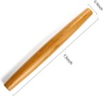 Classic French Rolling Pins Bamboo Wooden Rolling Pin for Baking Pizza Dough Pie Cookie, 13-Inch - Image 3