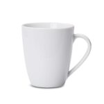 Amazon Basics Porcelain, 12 oz Coffee Mug Set, 12 Count, White (Previously AmazonCommercial brand) - Image 3