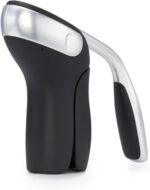 OXO Steel Vertical Lever Corkscrew with Removable Foil Cutter - Image 2