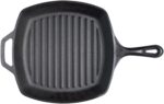 Lodge Cast Iron Grill Pan, Square, 10.5 Inch - Image 2