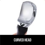 GORILLA GRIP BPA-Free Heavy Duty Ice Cream Scoop, Comfortable Ergonomic Handle, Professional Grade Scooper for Perfect Round Scoops, Spoon Frozen Hard Gelato, Sorbet, Cookie Dough, Kitchen Tool, Black - Image 10