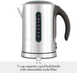 Breville BKE700BSS Soft Top Pure Hot Water Kettle, 7 Cup, Brushed Stainless Steel - Image 4