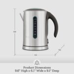 Breville BKE700BSS Soft Top Pure Hot Water Kettle, 7 Cup, Brushed Stainless Steel - Image 8
