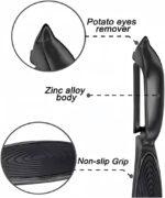 Premium Vegetable Peeler Set – Ultra Sharp Stainless Steel Blades with Non-Slip Ergonomic Handles for Easy Potato, Fruit & Veggie Peeling (2PCS) - Image 4