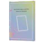 FUNTOUCH Rechargeable Travel Makeup Mirror with 72 Led Lights, Portable Lighted Beauty Mirror, 3 Color Lighting, Dimmable Touch Screen, Tabletop LED Folding Cosmetic Vanity Mirror - Image 8
