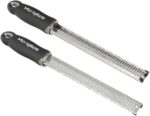 Microplane Premium Classic Series Zester 18/8, Black - Lemon Zester & Cheese Grater & Vegetable Grater - Citrus, Parmesan Cheese, Garlic, Ginger, Nutmeg, Chocolate - Stainless Steel Grater - Image 3