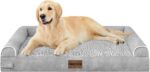 Large Dog Bed Orthopedic Washable: Beds Bolster XL Bed Large Big Dogs Memory Foam Couch Sofa Waterproof with Removable Cover - Image 2
