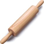 All-Purpose 17.6 Inch Beech Wood Non-Stick Rolling Pin - For Baking, Pizza, Pasta, Pie, Cookies, Pastry. - Image 2