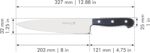 HENCKELS Classic Razor-Sharp 8-inch Slicing Knife, German Engineered Informed by 100+ Years of Mastery, Stainless Steel - Image 4