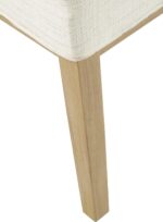 HomePop Kolbe Upholstered Dining Chair - Stain-Resistant Woven Fabric, 19.5" Seat Height, Ideal for 29-31 Inch Tables (Single Pack) - Image 9