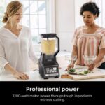 Ninja BL642 Nutri Ninja Personal & Countertop Blender with 1200W Auto-iQ Base, 72 oz. Pitcher, and 18, 24, & 32 oz. To-Go Cups with Spout Lids, For Smoothies, Shakes & More, Dishwasher Safe, Black - Image 6