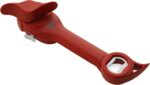 Kuhn Rikon Auto Safety Master Opener for Cans, Bottles and Jars, 9 x 2.75 inches, Red - Image 2