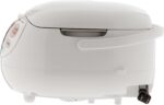 Zojirushi NS-ZCC10 5-1/2-Cup Neuro Fuzzy Rice Cooker and Warmer, Premium White - Image 4