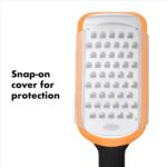 OXO Good Grips Etched Coarse Grater, Orange - Image 5