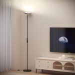 SUNMORY Floor Lamps for Living Room, 32W/3000LM Super Bright LED Floor Lamp with Remote Control, 69" Tall Standing Lamp with Stepless Dimmable, Modern Torchiere Corner Lamp for Bedroom, Office - Image 6