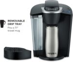 Keurig K-Classic Single Serve K-Cup Pod Coffee Maker, with 3 Brew Sizes, 48oz Removable Reservoir, Black - Image 4