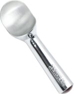Zeroll Ice Cream Scoop with Unique Liquid Filled Heat Conductive Handle Simple One Piece Aluminum Design Easy Release Made in USA, 4-Ounce, Silver - Image 2
