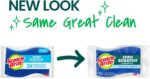 Scotch-Brite Zero Scratch Scrub Sponge, 9 Kitchen Sponges for Cleaning Around the Home, Bathroom & More, Effective + Gentle Dish Scrubber, Best for Nonstick Pots and Pans, Safe on Most Surfaces - Image 3