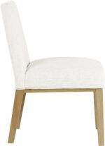 HomePop Kolbe Upholstered Dining Chair - Stain-Resistant Woven Fabric, 19.5" Seat Height, Ideal for 29-31 Inch Tables (Single Pack) - Image 6