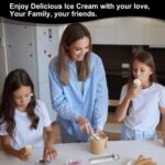 7 inch Ice Cream Scoop - One-Piece Nonstick Aluminum Ice Cream Scooper - Professional Metal Ice Cream Spoon - Durable, Easy to Use & Clean - Lightweight Cookie Spoon - Scoop Ice Cream (Sliver) - Image 9