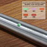 Newness Soup Ladle, [Rustproof, Heat Resistance, Integral Forming] Resilient 304 Stainless Steel Soup Spoon with Vacuum Ergonomic Round Handle, Cooking Spoon for Kitchen, 13.7 Inches - Image 5