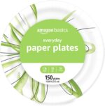 Amazon Basics Everyday Paper Plates, 10 Inch, Disposable, 150 Count - Image 2