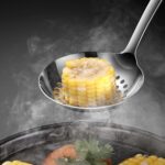 Soup Spoon Stainless Steel Heavy Duty Big Soup Ladle Colander Serving Spoon with Attractive Mirror Finish, Perfect for Hotpot Stirring, Serving Soup, Deep Wide Enough 2PCS (Soup Spoons - 12") - Image 9