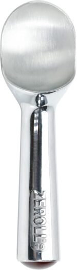 Zeroll Ice Cream Scoop with Unique Liquid Filled Heat Conductive Handle Simple One Piece Aluminum Design Easy Release Made in USA, 4-Ounce, Silver - Image 5