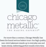 Chicago Metallic Professional 3-Piece Round Cake Pan Set of 6, 8, 10 inch Premium Nonstick Bakeware, Heavy-Weight Carbon Steel for Even Baking, Perfect for Layer Cakes - Image 9