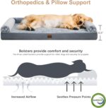 BFPETHOME Dog Beds for Large Dogs, Orthopedic Dog Bed for Medium Large Dogs,Big Waterproof Couch Pet Bed with Removable Washable Cover - Image 4