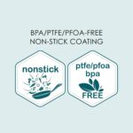 Chicago Metallic Professional 3-Piece Round Cake Pan Set of 6, 8, 10 inch Premium Nonstick Bakeware, Heavy-Weight Carbon Steel for Even Baking, Perfect for Layer Cakes - Image 5